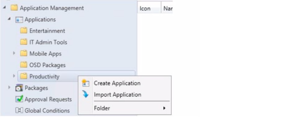 Create Application Wizard