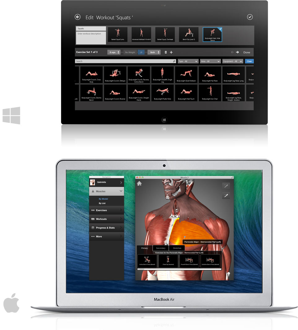 exercise software for mac